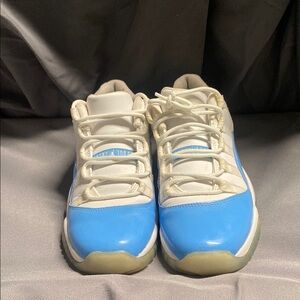 Kids Blue and White Sneakers